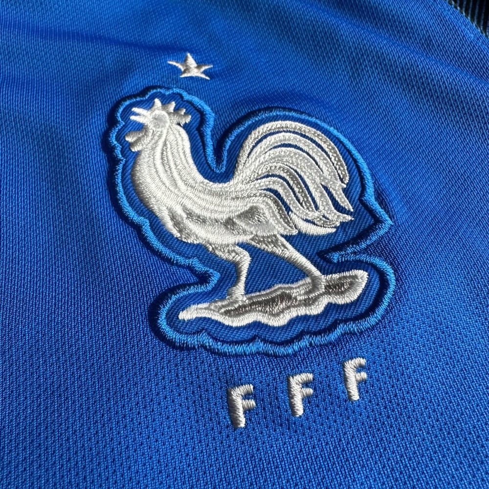 Nike France Soccer Jersey Mens Large Blue 2016 Euro FFF Home Shirt
Tee - Picture 6 of 15